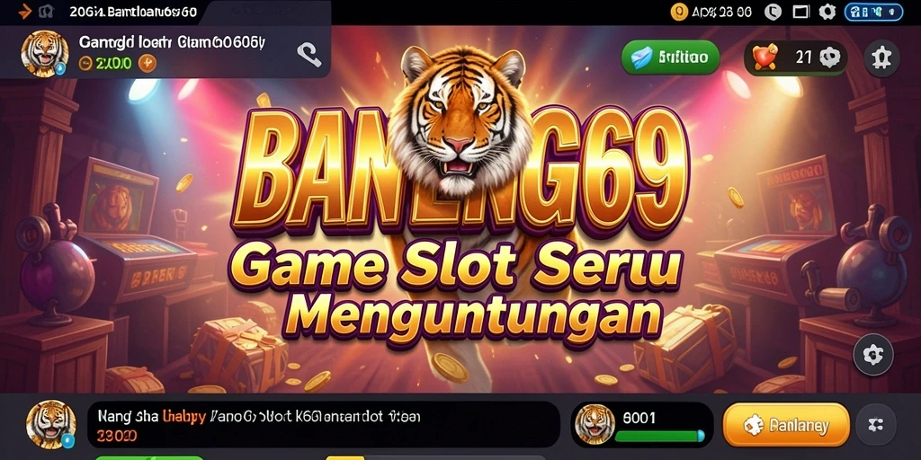 Tampilan gameplay yang memukau dan seru di BANTENG69.