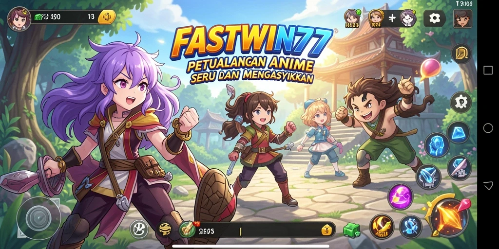 Gameplay menarik dari FASTWIN77 dengan karakter Anime yang menawan.