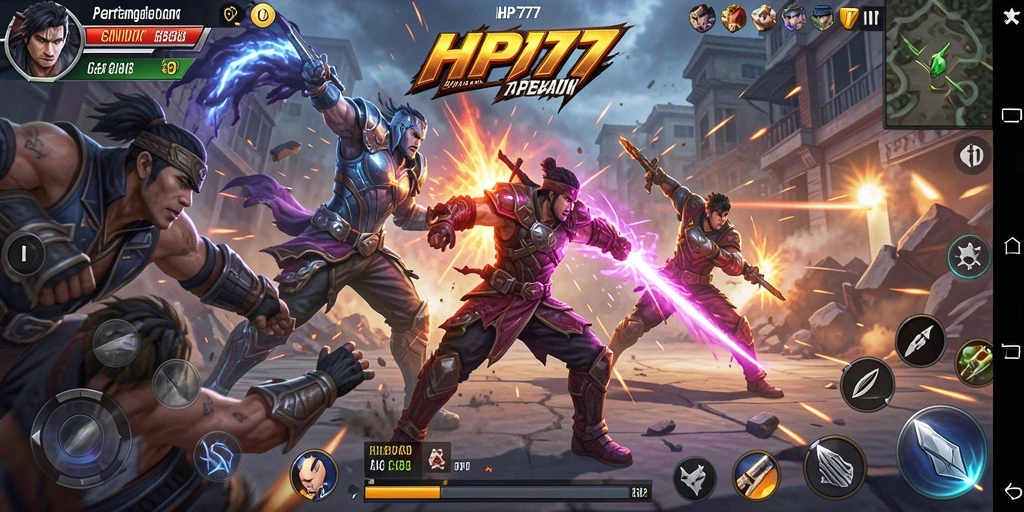 Gameplay mendebarkan dalam HP777 yang penuh aksi.