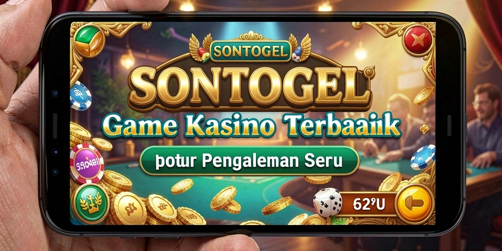 Tampilan permainan Kasino yang mengasyikkan dan atraktif di SONTOGEL.